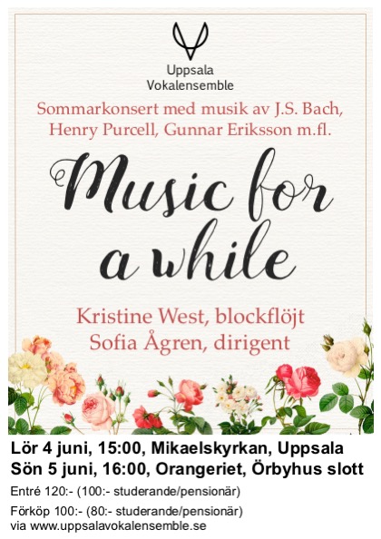 Sommarkonsert: Music for a while