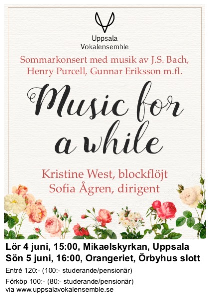 Sommarkonsert: Music for a while